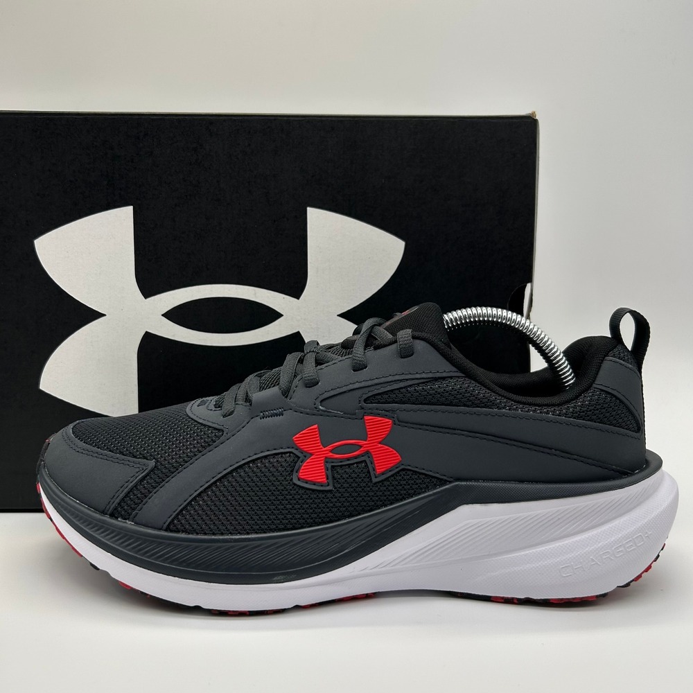 Under Armour UA Assert 11 Shoes Mens 10 Grey Running Sneakers 6006723-016